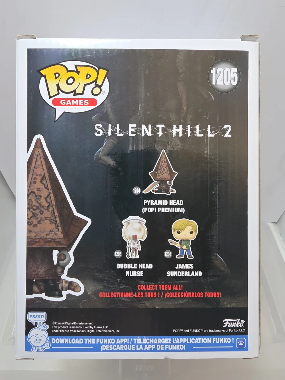 Funko Pop! Games Silent Hill 2 Pyramid Head #1205 Vinyl Figure NIB (ZZ)